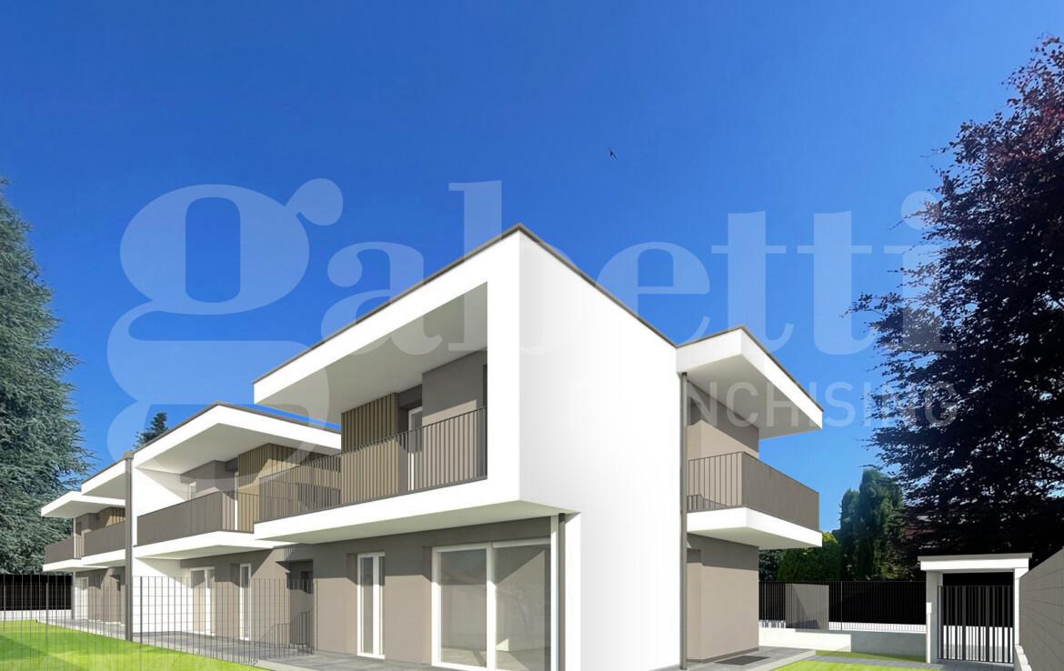 Villa a schiera, Turate