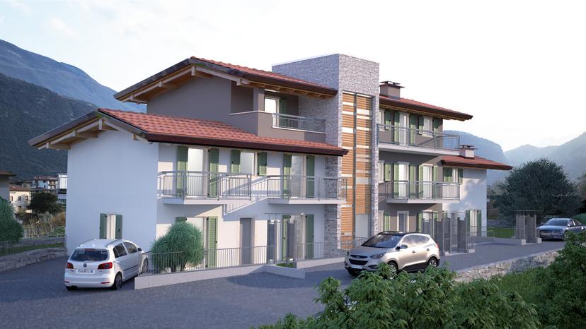 Villa a schiera in Via Cesare Battisti, Dro