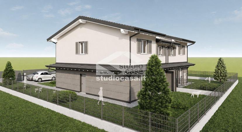 Villa bifamiliare in Via Pietro Rama, Lurano — foto 3 di 5