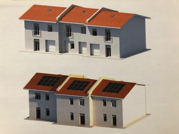 Villa a schiera, Gonzaga