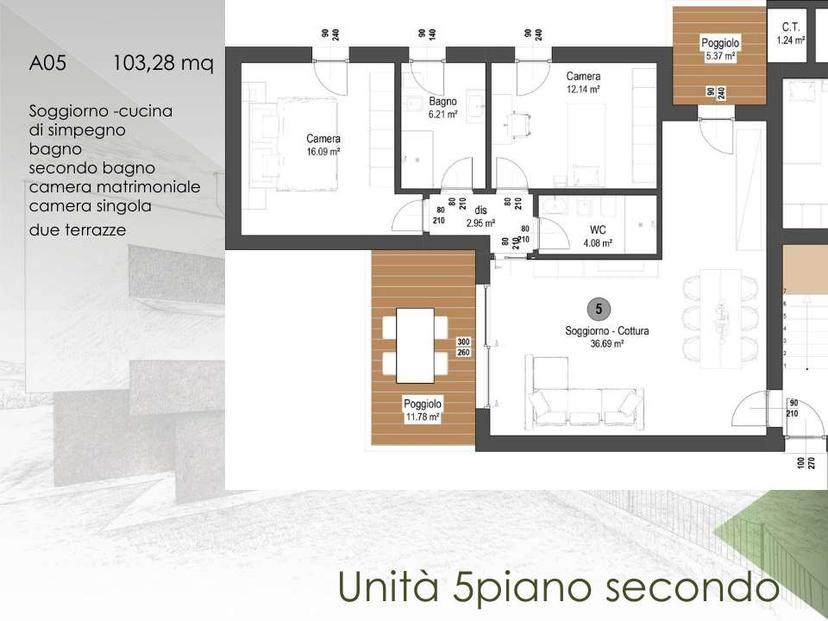 Appartamento in Via Olivera, San Vendemiano — foto 4 di 5