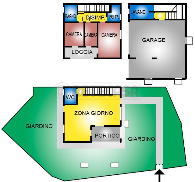 Villa a schiera in Via Rovereto, Isola Vicentina — foto 4 di 5