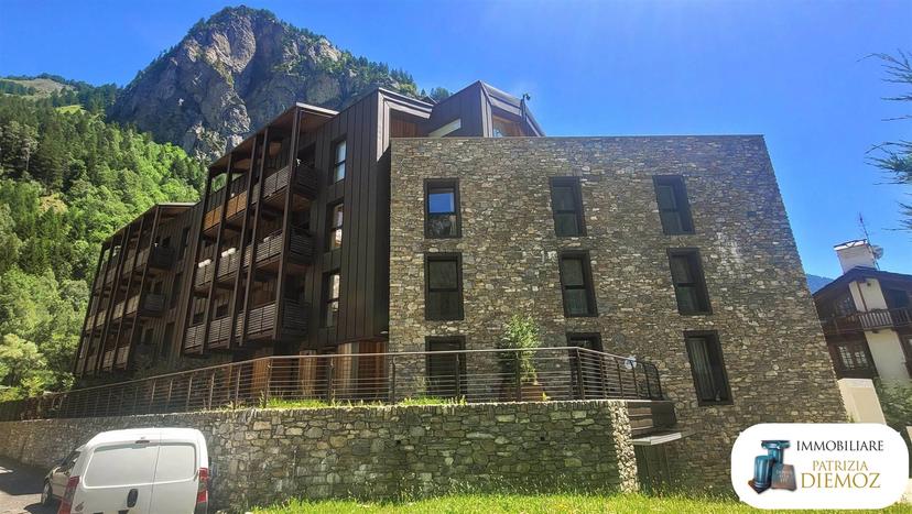 Trilocale in Strada Larzey-EntrèVes, Courmayeur — foto 4 di 5