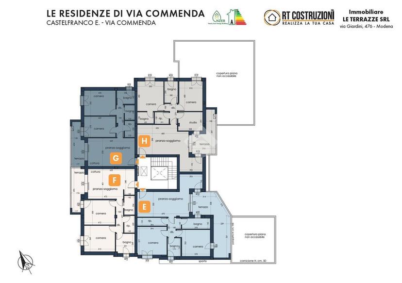 Trilocale in Via Commenda 77, Castelfranco Emilia — foto 2 di 5