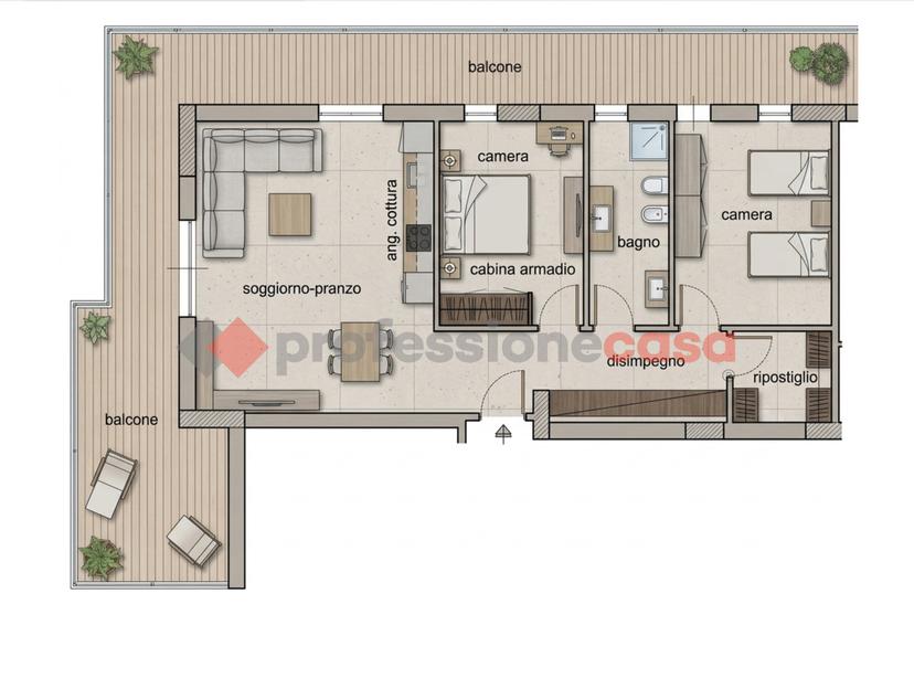 Trilocale in Via Spiaggia di Ponente 38, Milazzo