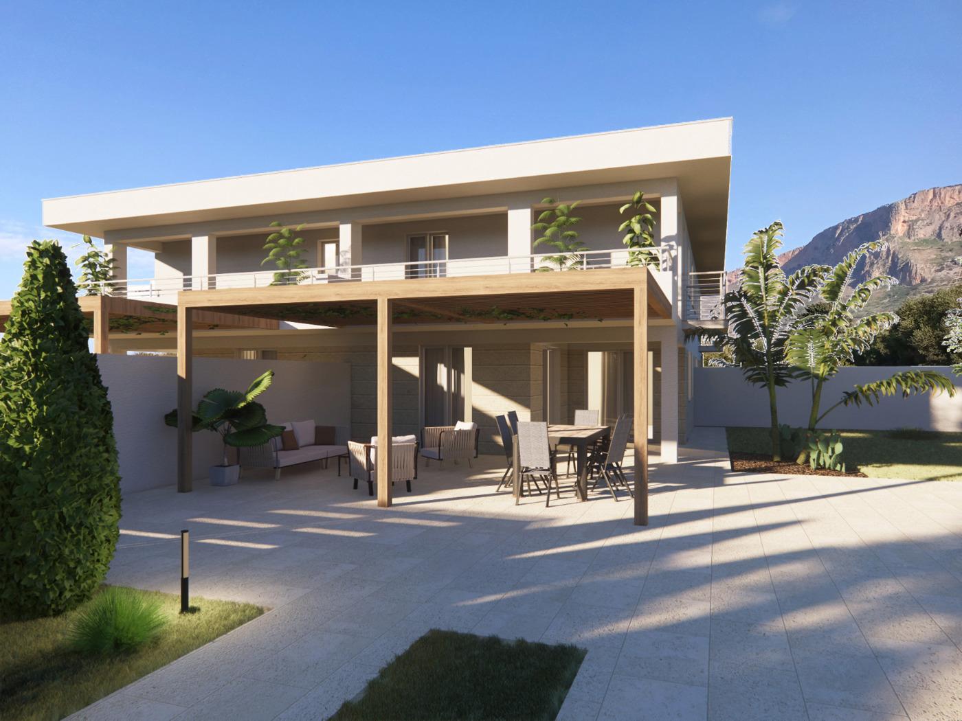 Villa plurifamiliare in Piano di Guardia Snc, Terrasini