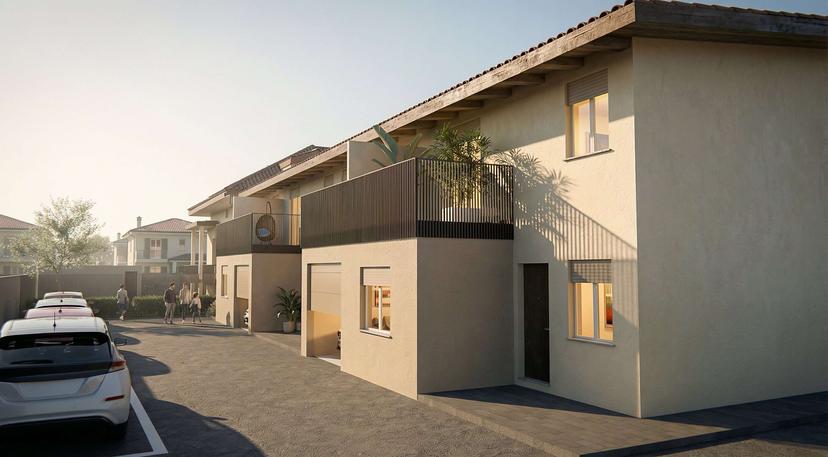 Villa a schiera in Via Verne 11, Seregno