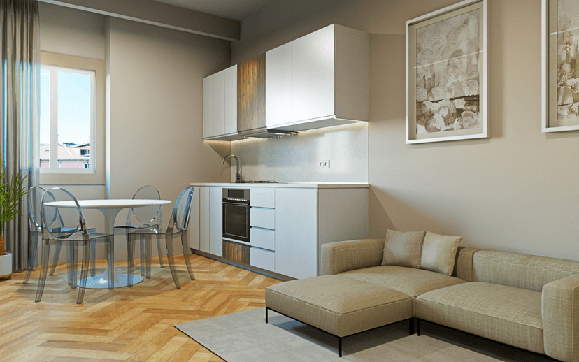 Bilocale in Via Generale Giuseppe Govone 35, Milano