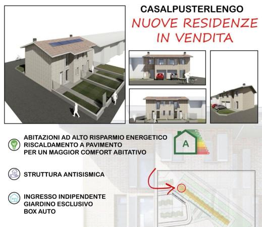 Villa a schiera in Via Caduti di Nassiriya 82, Casalpusterlengo — foto 5 di 5