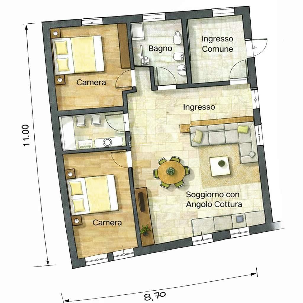 Bilocale in Corso Ausugum 69, Borgo Valsugana