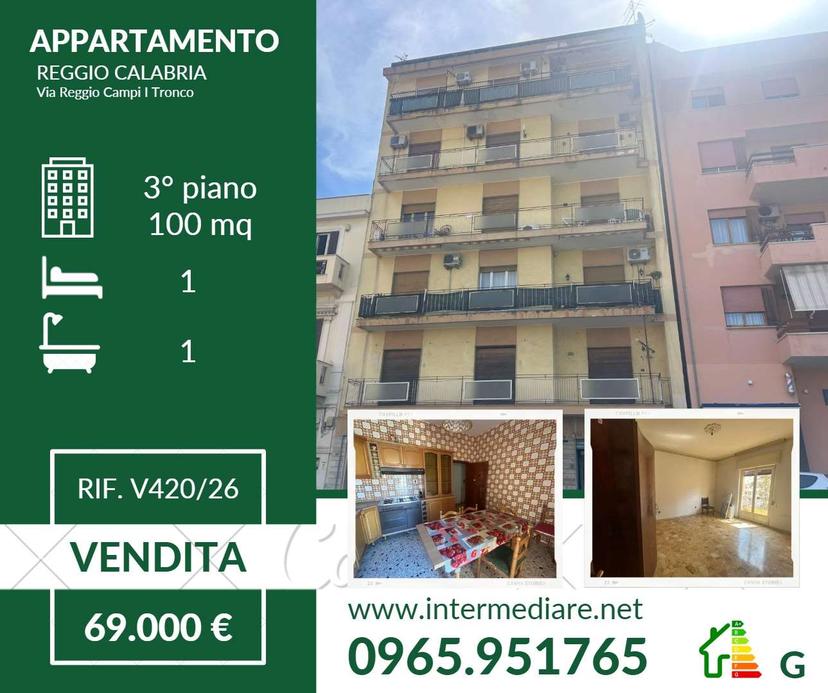 Trilocale in Via Reggio Campi I° Tronco 127, Reggio di Calabria — foto 2 di 5