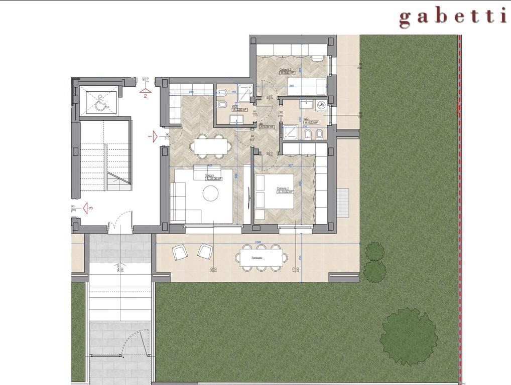 Trilocale in Via Vivaldi 1, Bernate Ticino