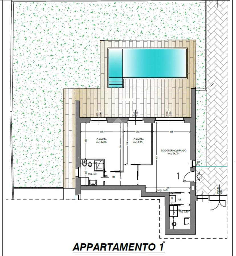 Trilocale in Via Andrea Doria, Villasanta — foto 4 di 5