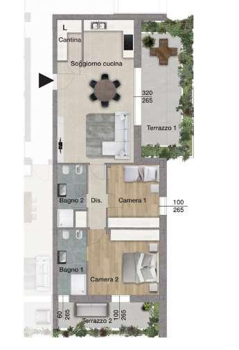 Trilocale in Via della Costituzione , Calderara di Reno — foto 4 di 5