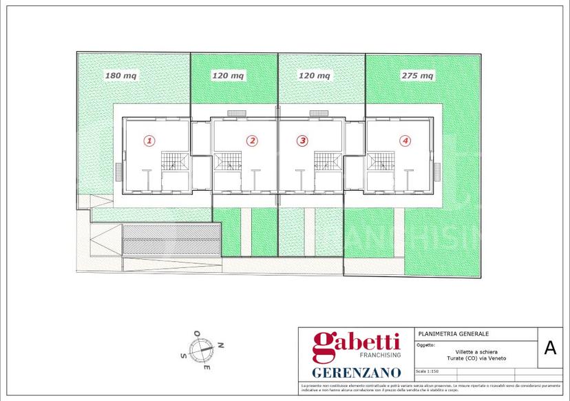 Villa a schiera, Turate — foto 4 di 5