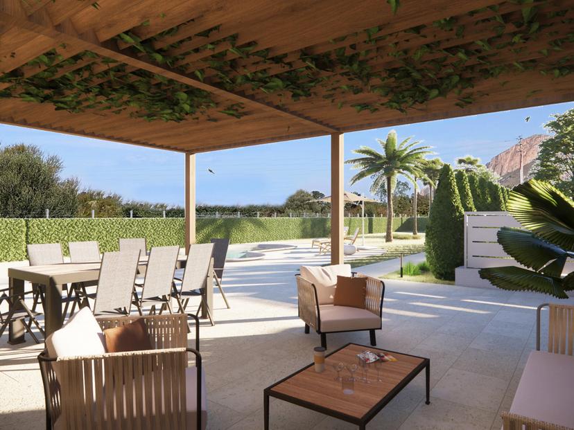 Villa plurifamiliare in Piano di Guardia Snc, Terrasini — foto 3 di 5