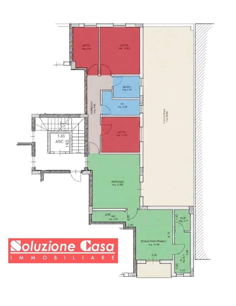 Quadrilocale in Via Pisacane 6, Spinazzola — foto 3 di 5