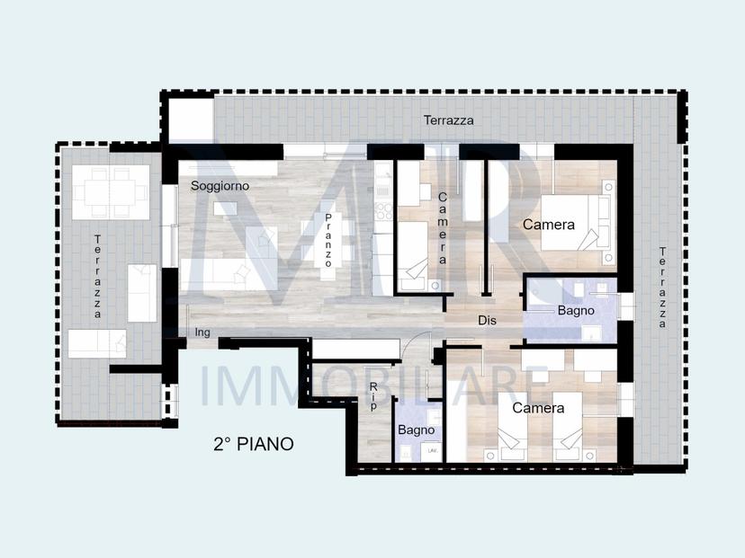 Quadrilocale in Via Bologna, Casalserugo — foto 3 di 5