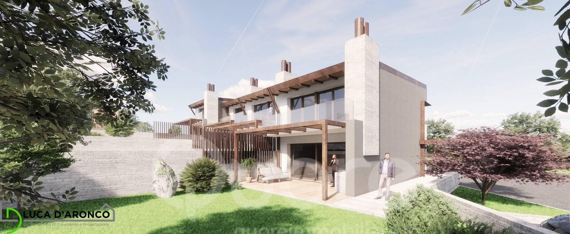 Villa a schiera in Salita San Lorenzo, Buja