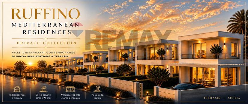 Villa in Via Oscar Luigi Scalfaro 15, Terrasini — foto 4 di 5