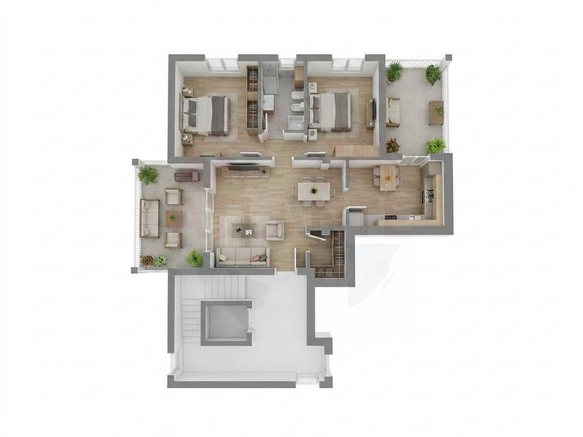 Trilocale in Via Rocadelle, Castel Mella — foto 3 di 5