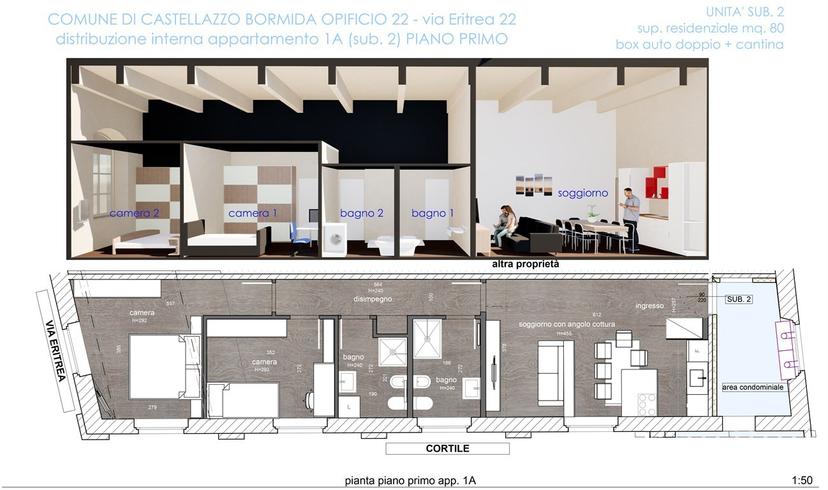 Quadrilocale in Via Eritrteaa 22, Castellazzo Bormida — foto 5 di 5