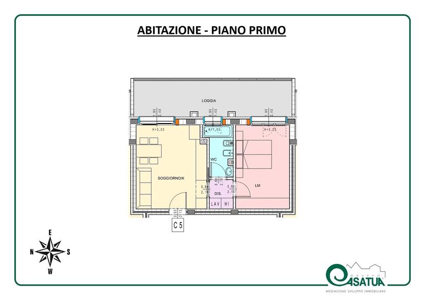 Bilocale in Via Galileo Ferraris, Bollate