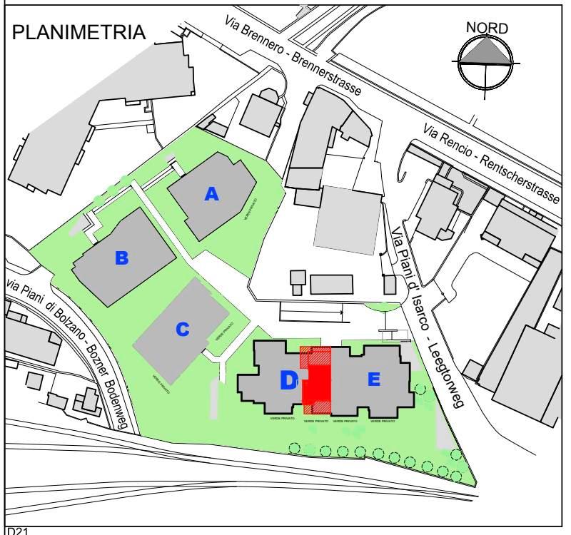 Bilocale in Via Piani d'Isarco, Bolzano