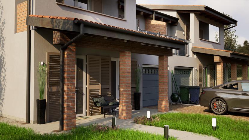 Villa a schiera in Strada della Sacca  6, Sissa Trecasali — foto 4 di 5