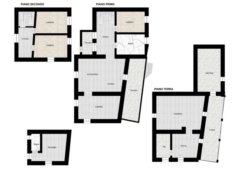 Casa indipendente in Via Casa di Ragione 4, Mongiardino Ligure — foto 2 di 5