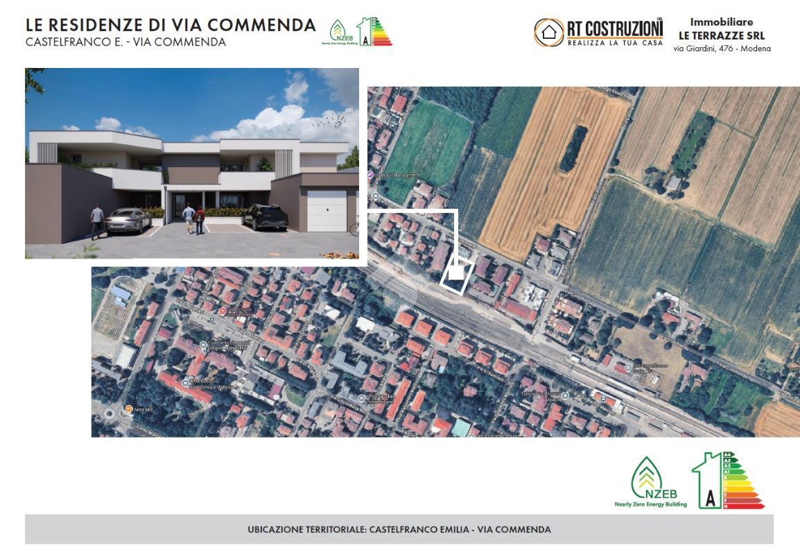 Trilocale in Via Commenda 77, Castelfranco Emilia