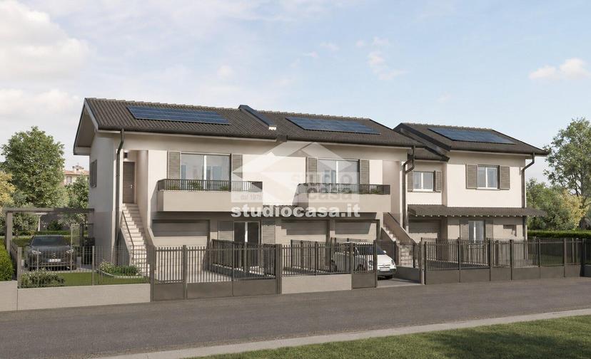 Villa a schiera in Via Italia, Casirate d'Adda