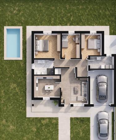 Villa a schiera in Via Camillo Benso di Cavour 2/C, Suzzara — foto 5 di 5