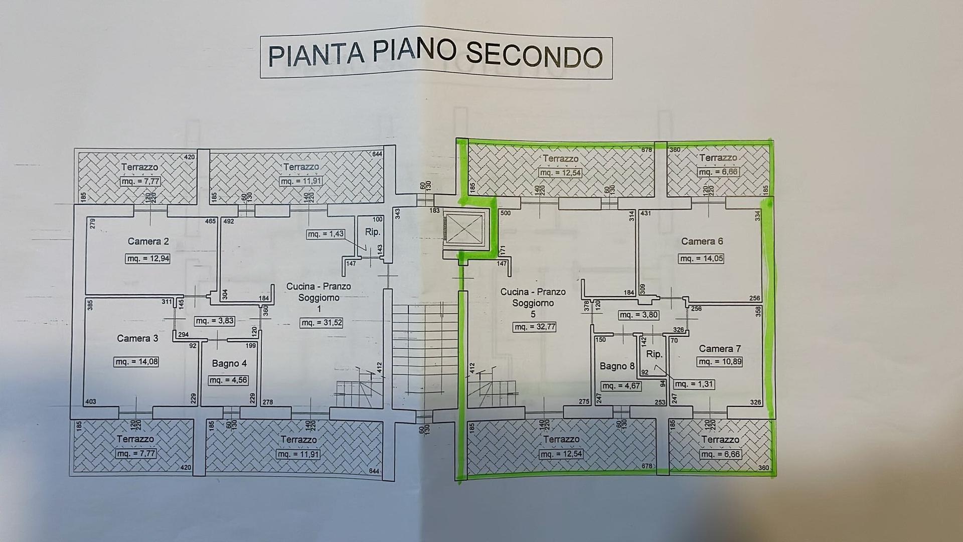 Attico in Via del Paratino 33, Cecina