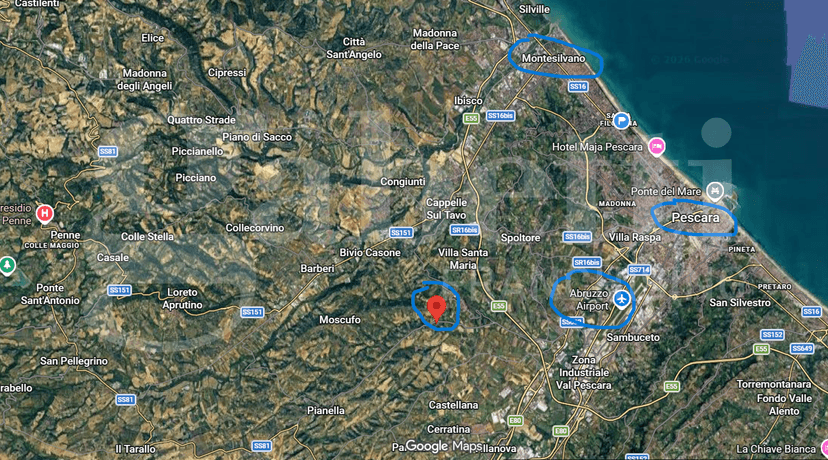 Villa in Contrada Valle Pelilla 8, Pianella — foto 5 di 5