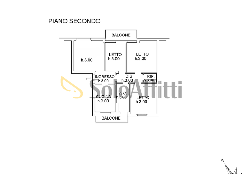 Appartamento in Viale Fratelli Spazzoli Snc, Forlì — foto 4 di 5