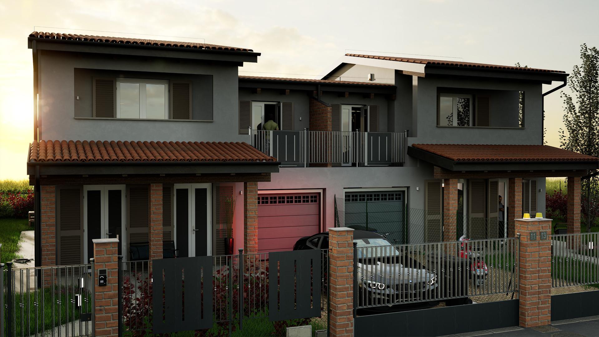 Villa a schiera in Strada della Sacca  6, Sissa Trecasali