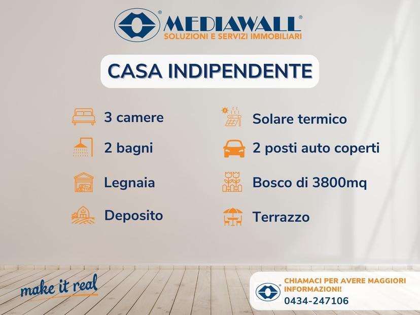 Casa indipendente, Travesio — foto 3 di 5
