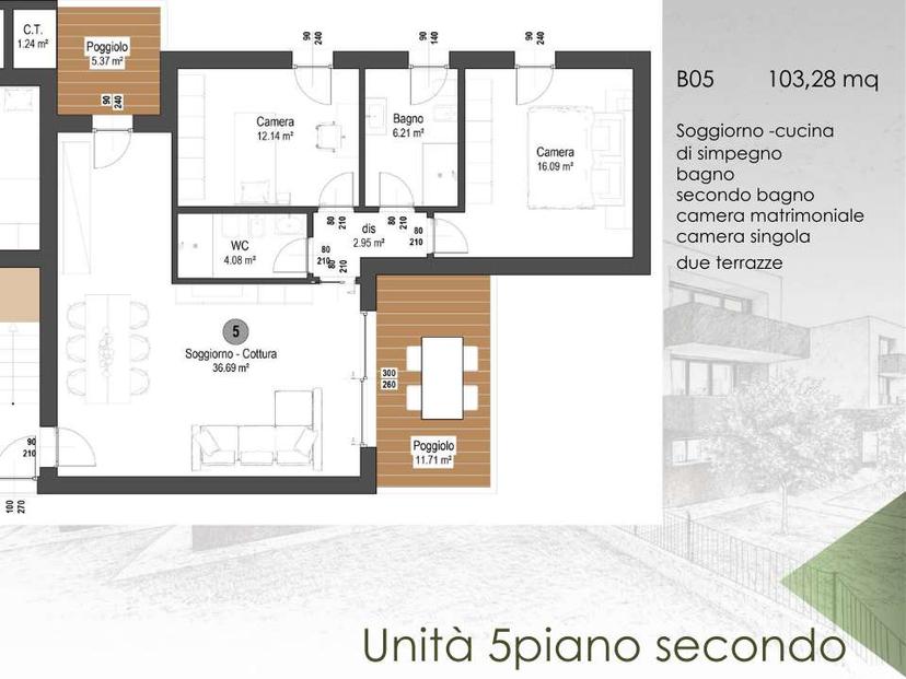 Appartamento in Via Olivera, San Vendemiano — foto 5 di 5