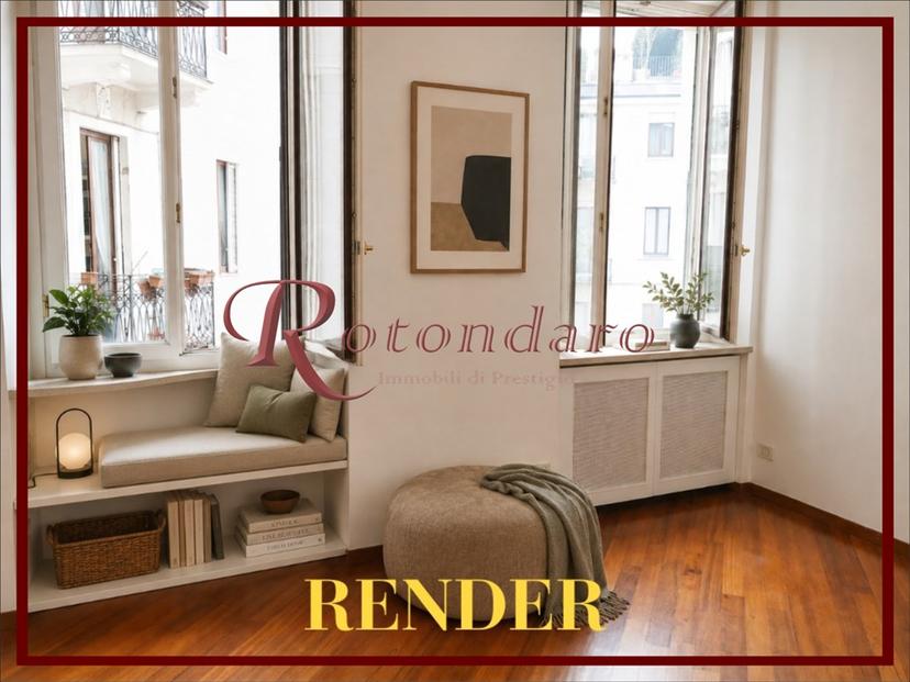 Trilocale in Viale Luigi Majno, Milano