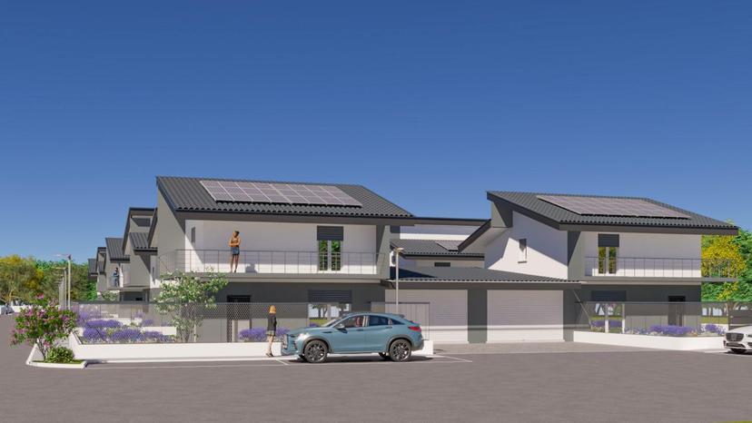 Villa a schiera, Samarate