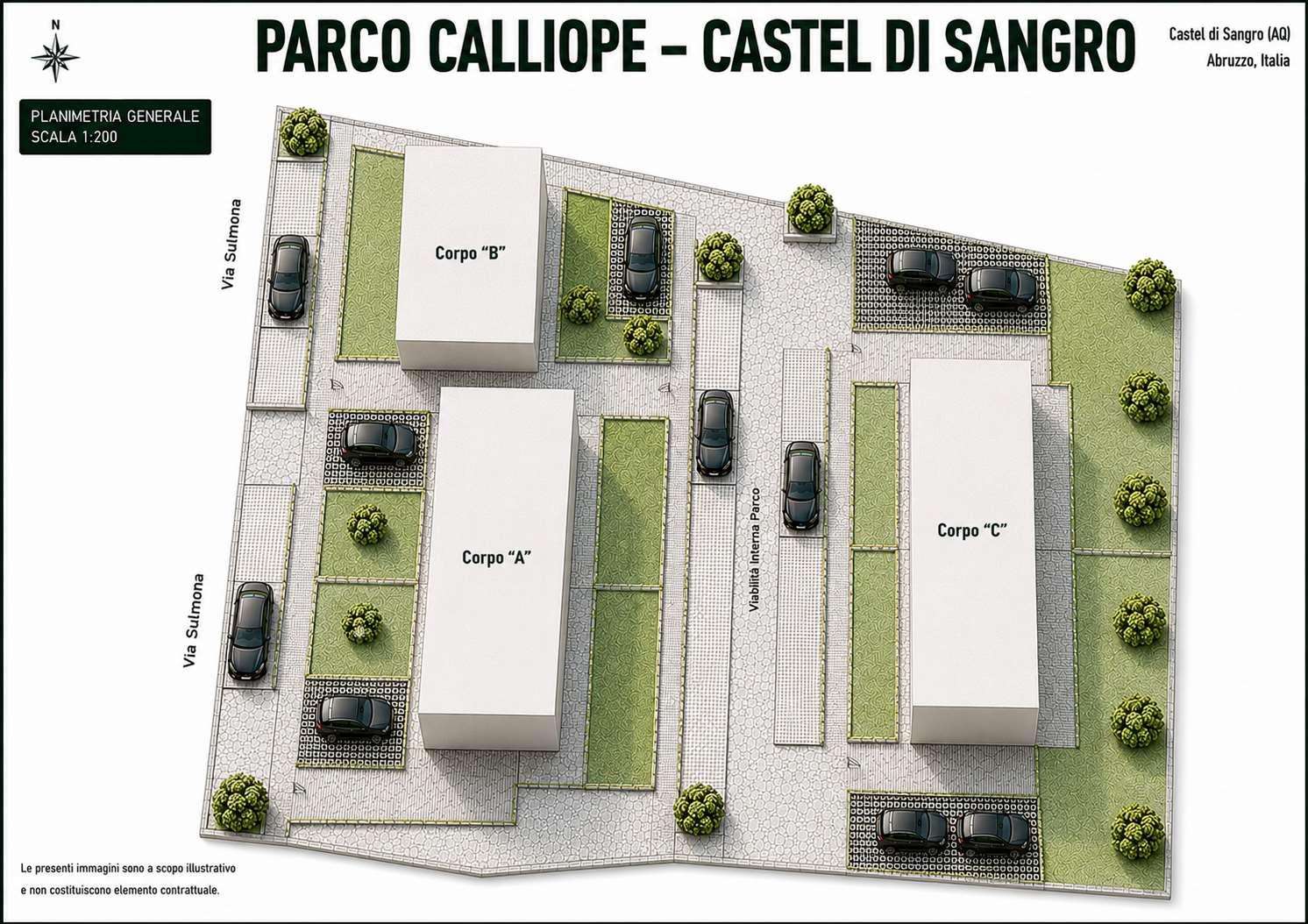 Trilocale in Via Sulmona , Castel di Sangro