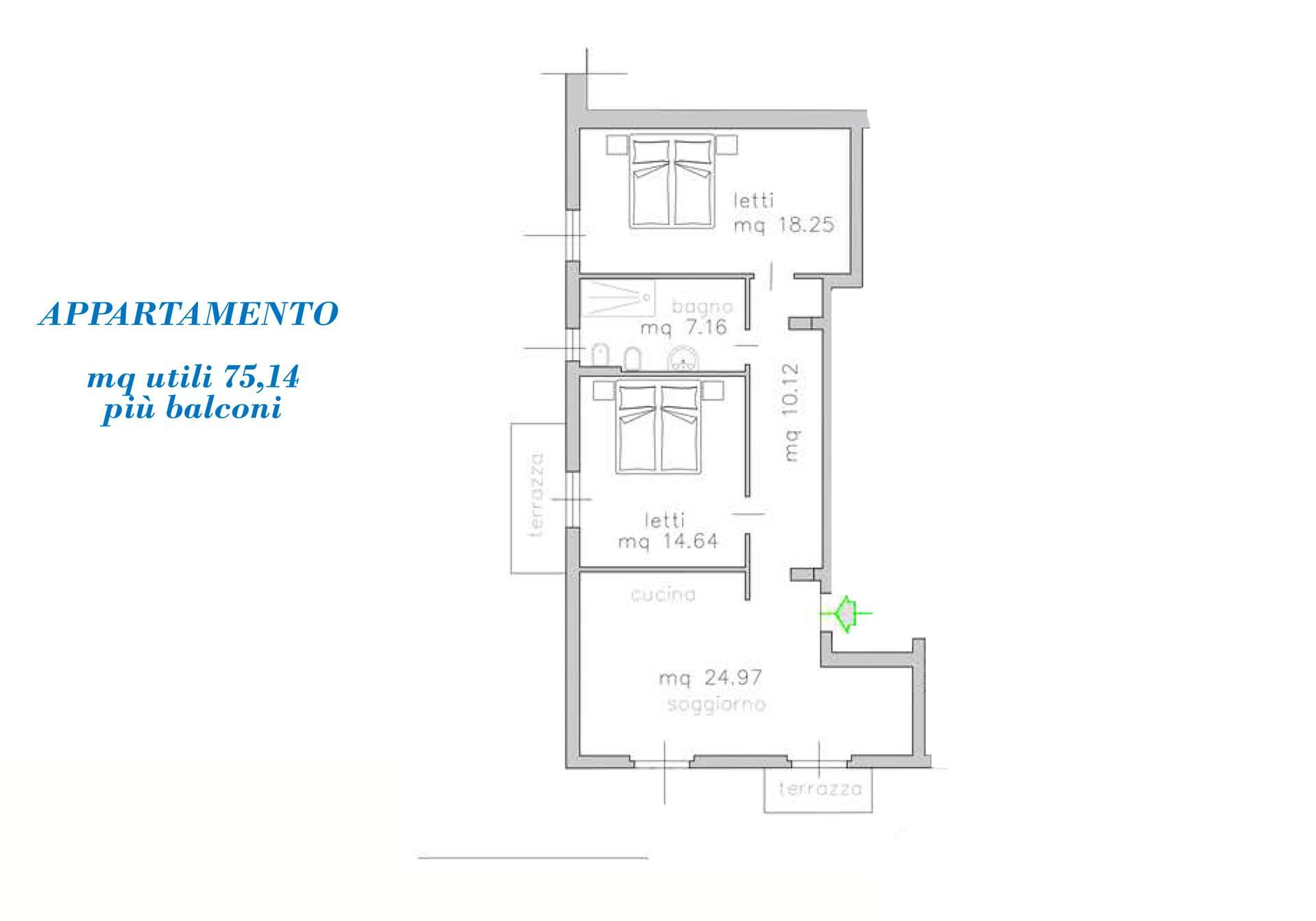 Trilocale in Via Vittorio Veneto, Dicomano