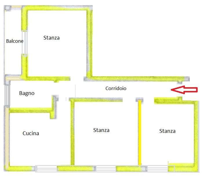 Quadrilocale in Via Bassano Nuda Proprieta', Bolzano — foto 2 di 2