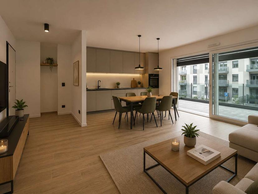 Trilocale in Via Carlo Linati, Appiano Gentile