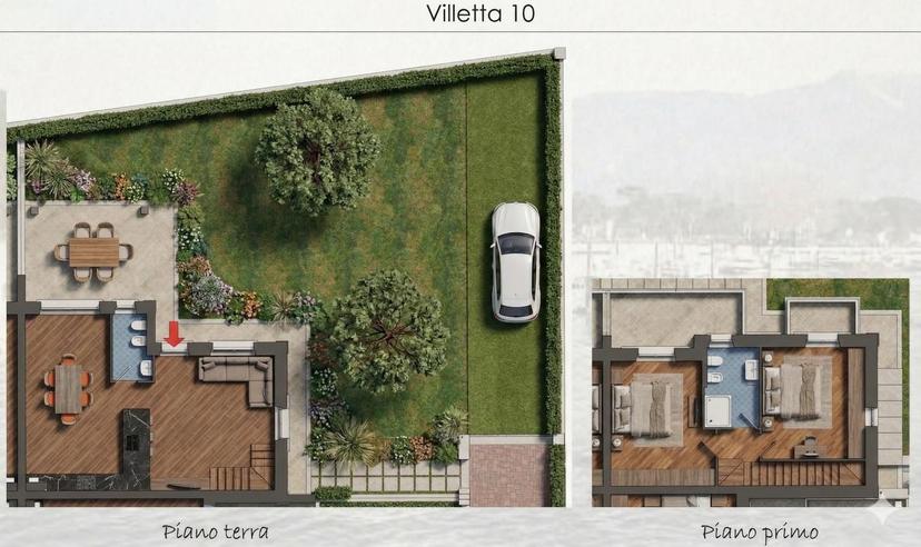 Villa a schiera, Montignoso — foto 3 di 5
