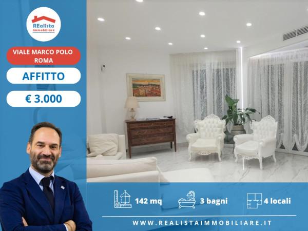 Quadrilocale in Viale Marco Polo, Roma
