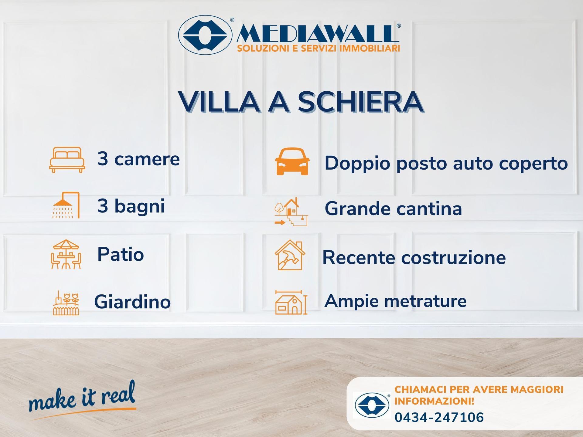 Villa a schiera, Maniago