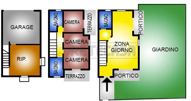 Villa a schiera in Via Monsignore Mario Brun, Schio — foto 5 di 5