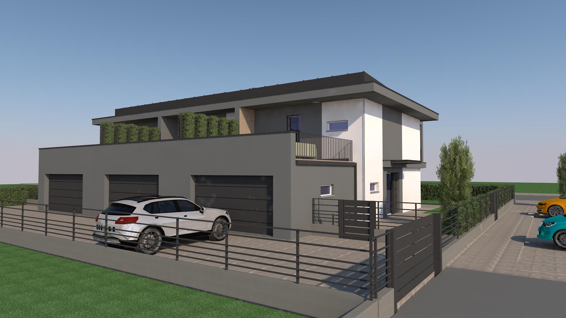 Villa a schiera in Via Saragat, Soragna